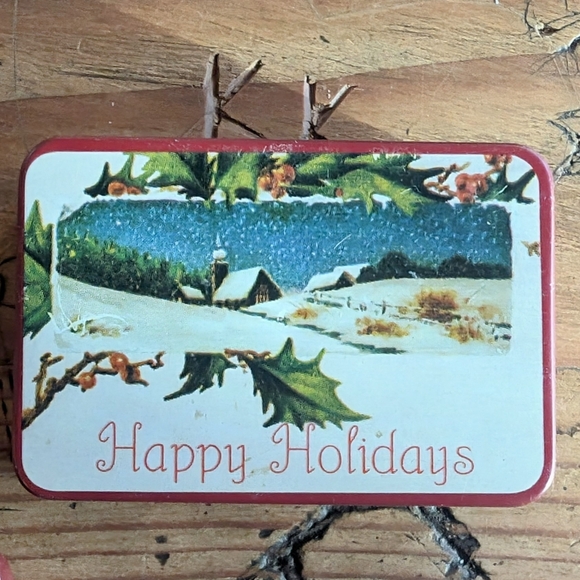 Vintage 1990's Christmas Mint Tins - Picture 12 of 14